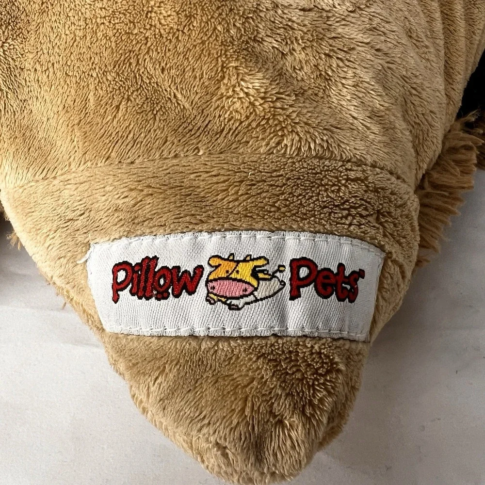 Brown Tan Pillow Pets Puppy Dog‎ Plush Pillow Stuffed Animal 2010 18